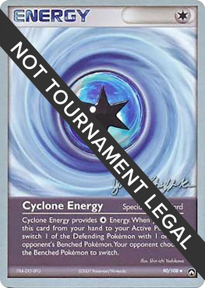 0090 Cyclone Energy - 2007 (Jeremy Scharff-Kim) Uncommon World Championship Decks