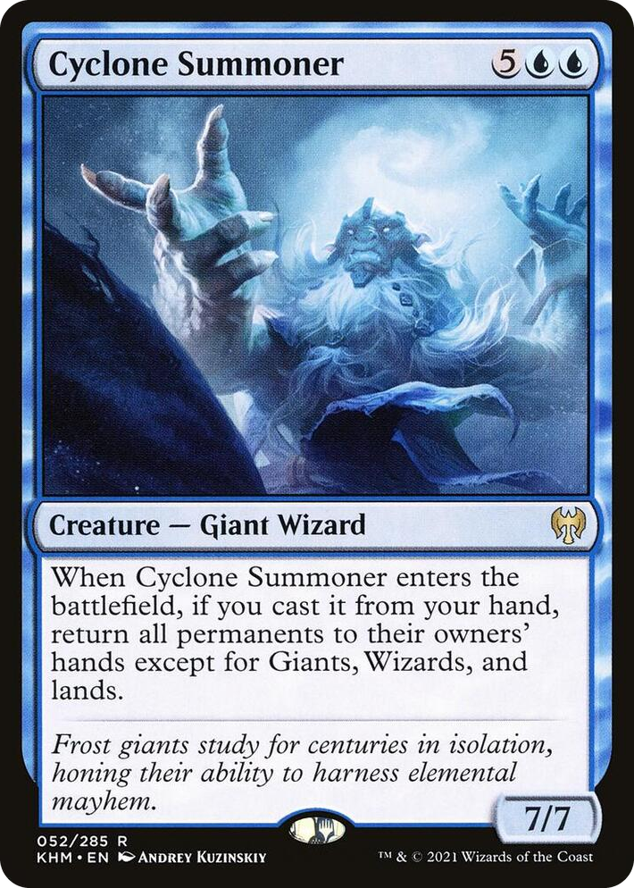 0052 Cyclone Summoner R Kaldheim