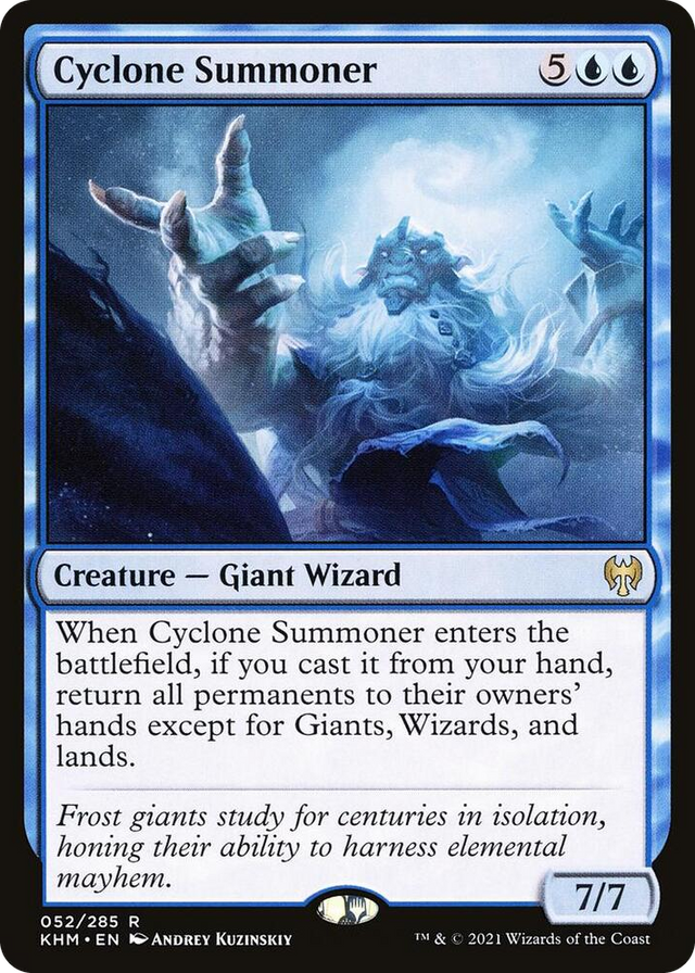 0052 Cyclone Summoner R Kaldheim