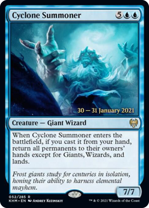 Cyclone Summoner #52 R - Prerelease Cards Pokemon card