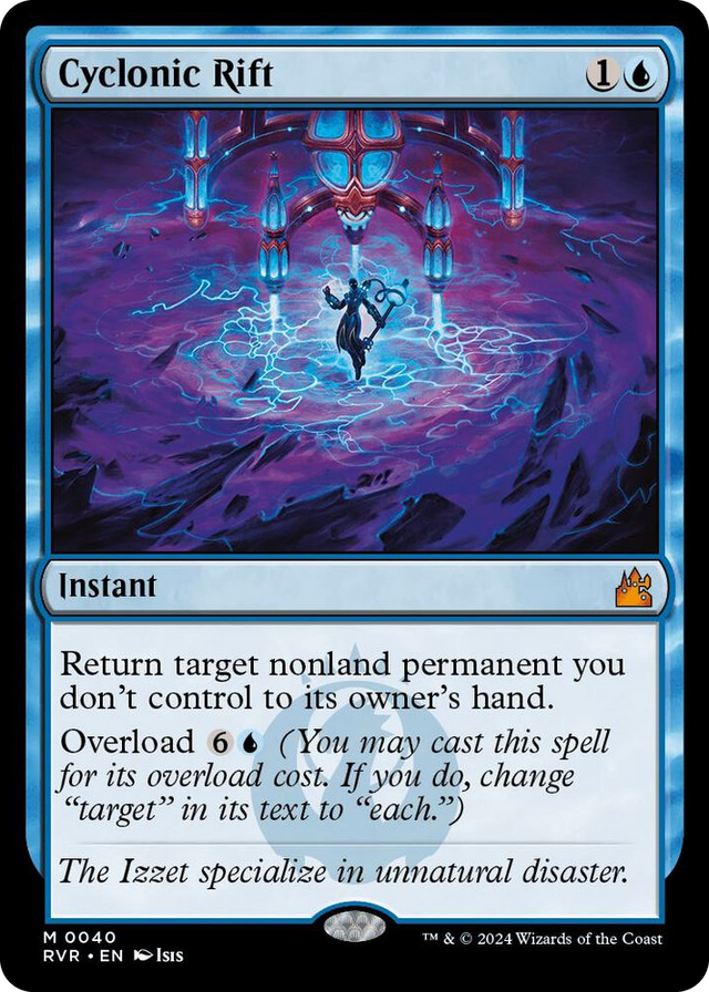 0040 Cyclonic Rift M Ravnica Remastered