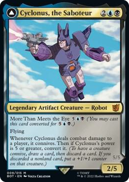 0009 Cyclonus, the Saboteur M Universes Beyond: Transformers