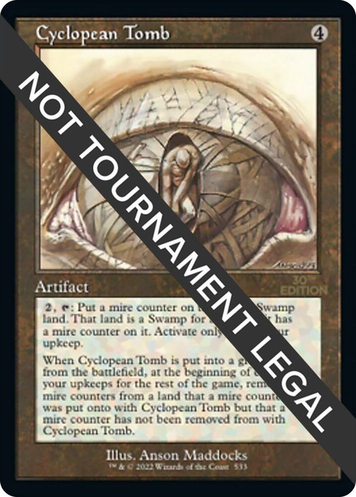 0533 Cyclopean Tomb (Retro Frame) R 30th Anniversary Edition