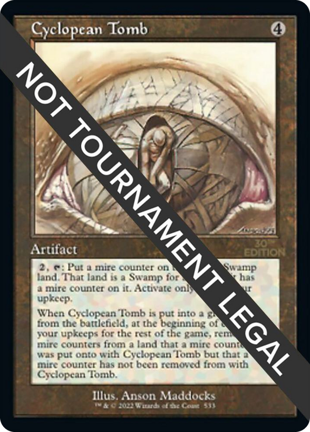 0533 Cyclopean Tomb (Retro Frame) R 30th Anniversary Edition