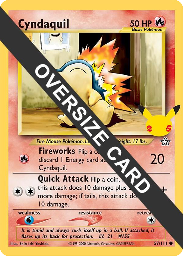 0057 Cyndaquil Promo First Partner Pack