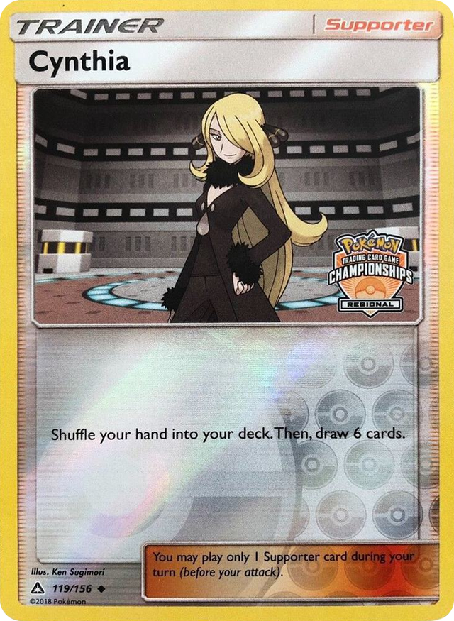 0119 Cynthia - 119/156 (Regional Championships) Promo League & Championship Cards