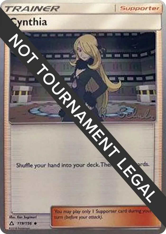 0119 Cynthia - 2018 (Robin Schulz) Uncommon World Championship Decks