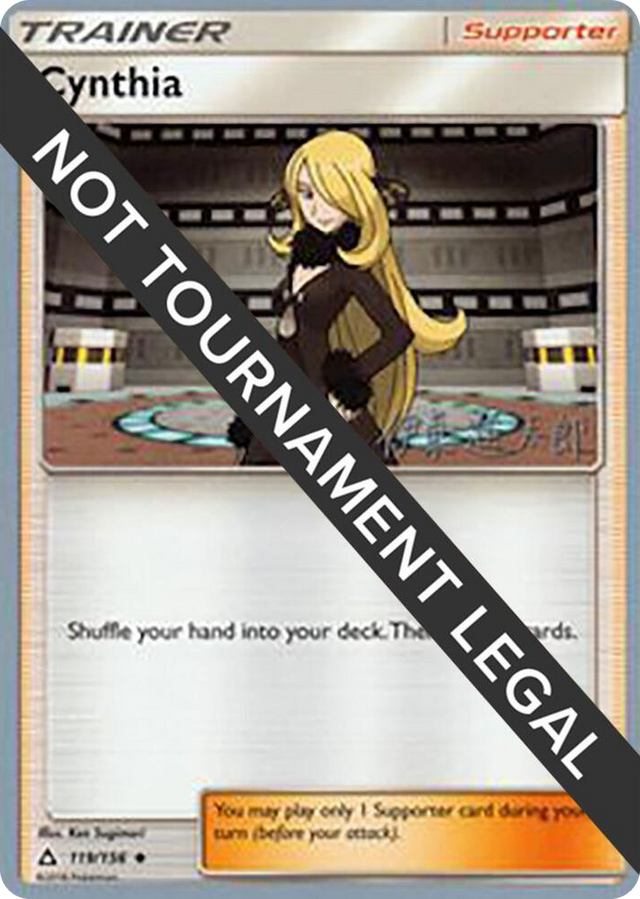 0119 Cynthia - 2019 (Shintaro Ito) Uncommon World Championship Decks