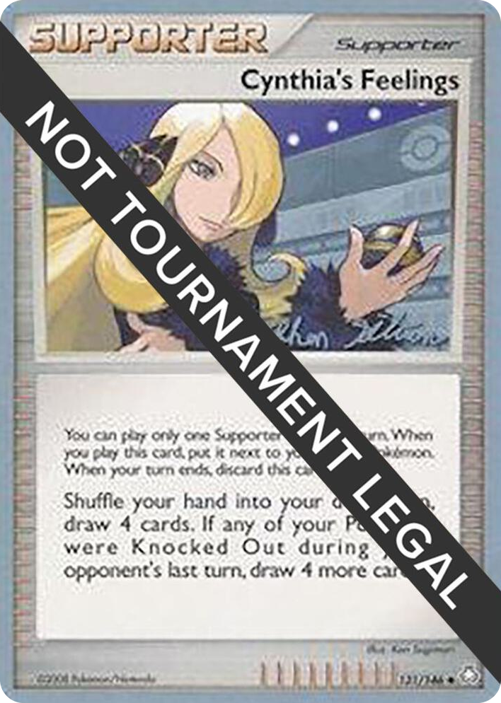 0131 Cynthia's Feelings - 2009 (Stephen Silvestro) Uncommon World Championship Decks