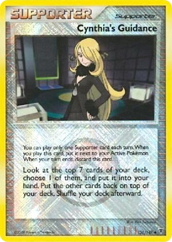 0136 Cynthia's Guidance - 136/147 (League Promo) Promo League & Championship Cards