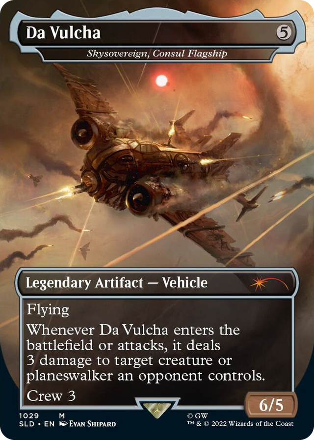 1029 Da Vulcha - Skysovereign, Consul Flagship (Borderless) M Secret Lair Drop Series