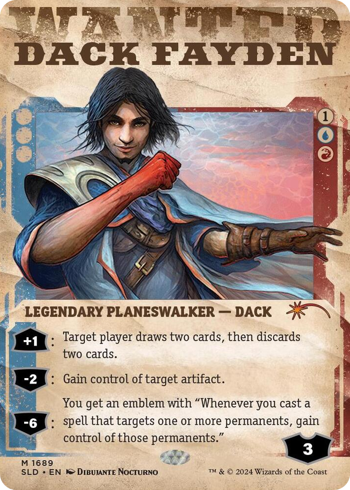 1689 Dack Fayden (1689) M Secret Lair Drop Series