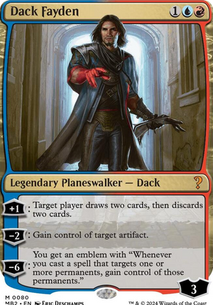 0080 Dack Fayden (White Border) M Mystery Booster 2