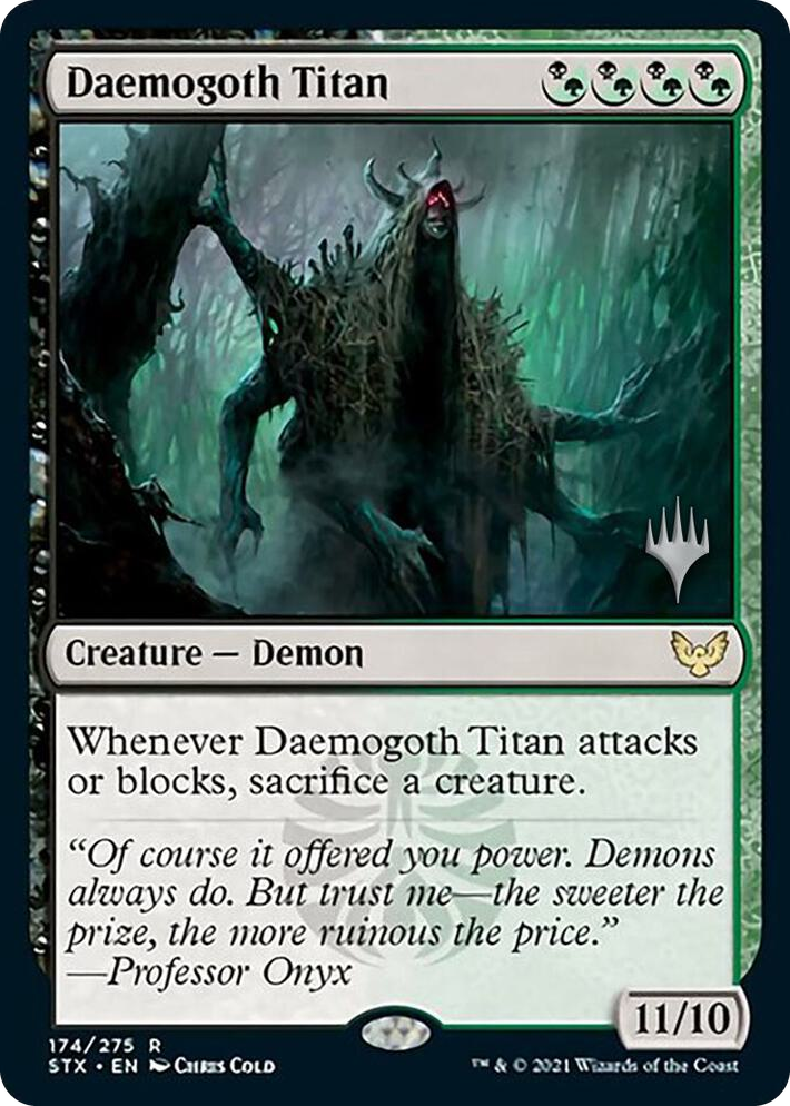 0174 Daemogoth Titan R Promo Pack: Strixhaven