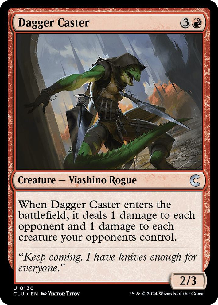 0130 Dagger Caster U Ravnica: Clue Edition