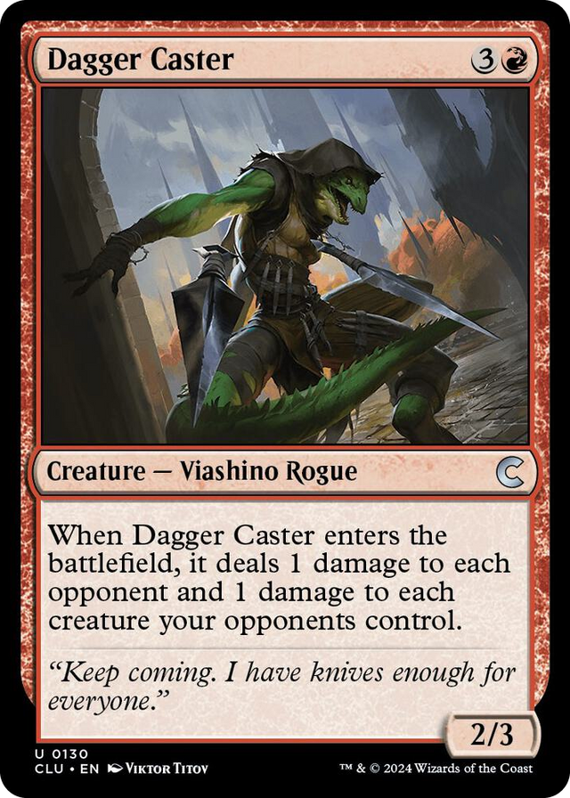 0130 Dagger Caster U Ravnica: Clue Edition