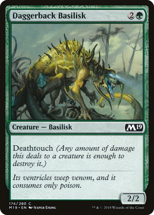 0174 Daggerback Basilisk C Core Set 2019