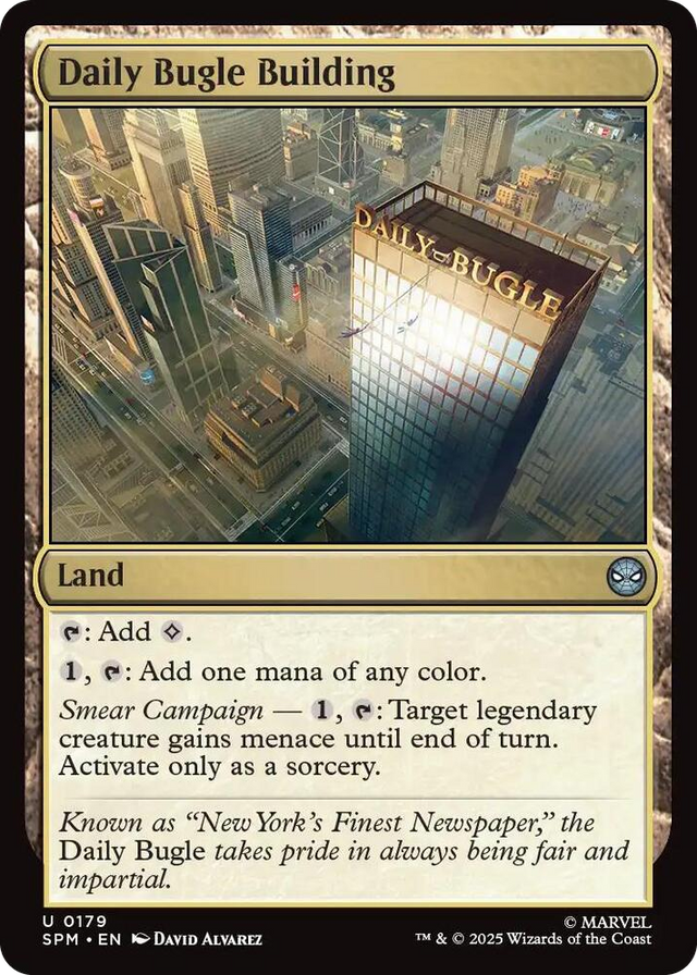 0179 Daily Bugle Building U Marvel's Spider-Man