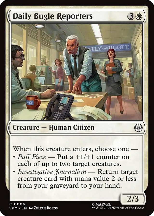 0006 Daily Bugle Reporters C Marvel's Spider-Man
