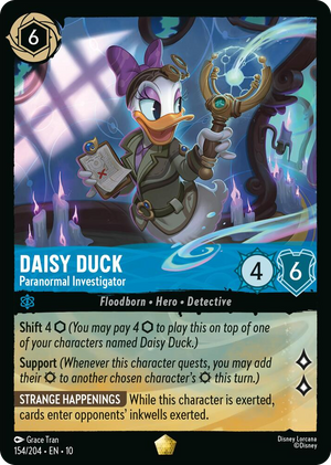 0154 Daisy Duck - Paranormal Investigator Legendary Whispers in the Well