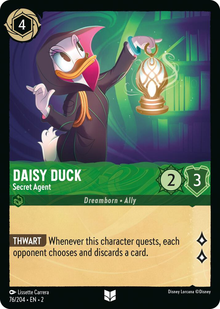 0076 Daisy Duck - Secret Agent Uncommon Rise of the Floodborn
