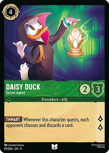 0093 Daisy Duck - Secret Agent Uncommon Fabled