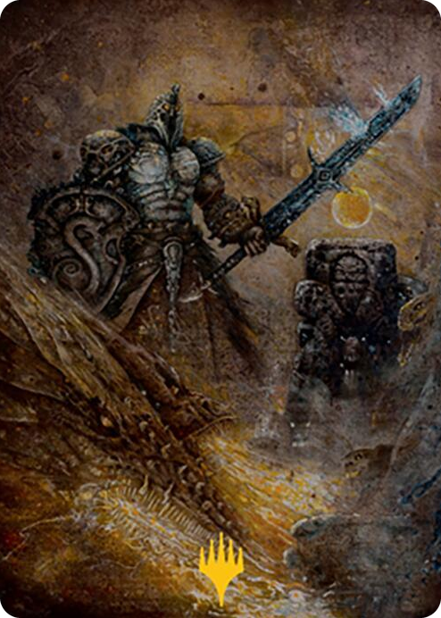 0048 Dakkon, Shadow Slayer Art Card (48/81) (Gold-Stamped) S Art Series: Modern Horizons 2