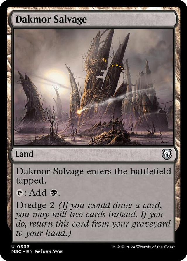 0333 Dakmor Salvage U Commander: Modern Horizons 3