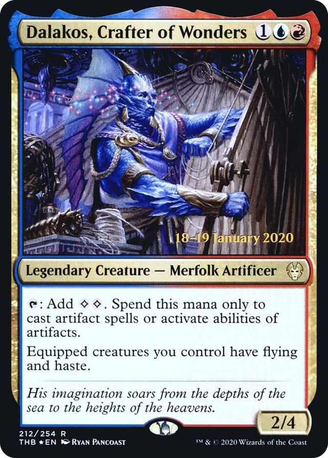 0212 Dalakos, Crafter of Wonders R Prerelease Cards