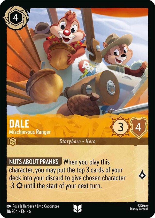 0018 Dale - Mischievous Ranger Uncommon Azurite Sea