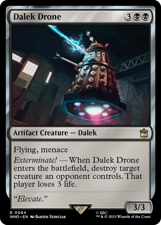 0064 Dalek Drone R Universes Beyond: Doctor Who