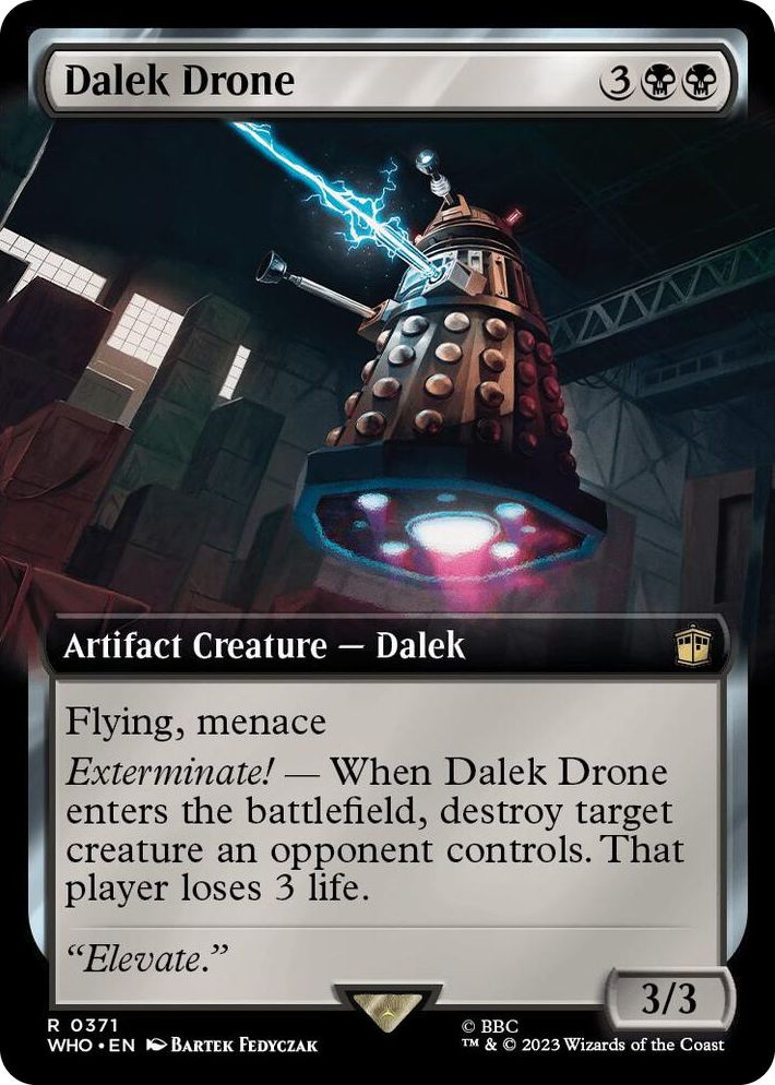 0371 Dalek Drone (Extended Art) R Universes Beyond: Doctor Who
