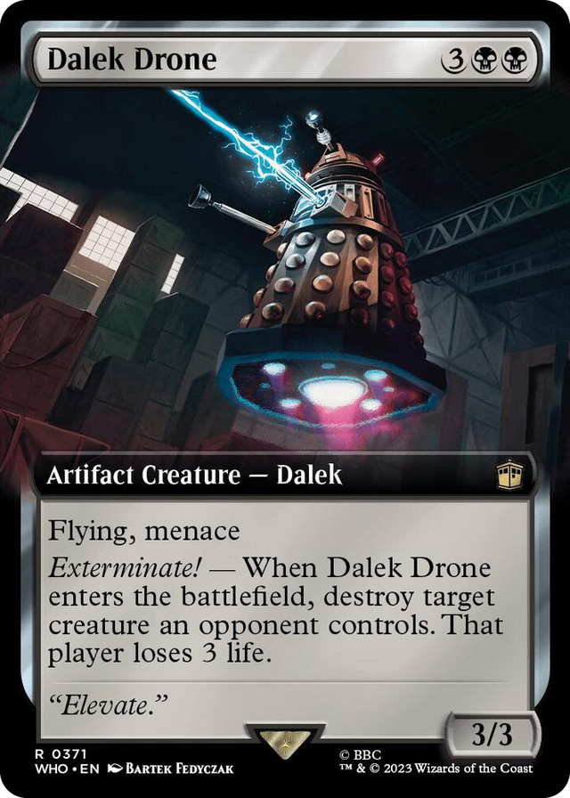 0371 Dalek Drone (Extended Art) R Universes Beyond: Doctor Who