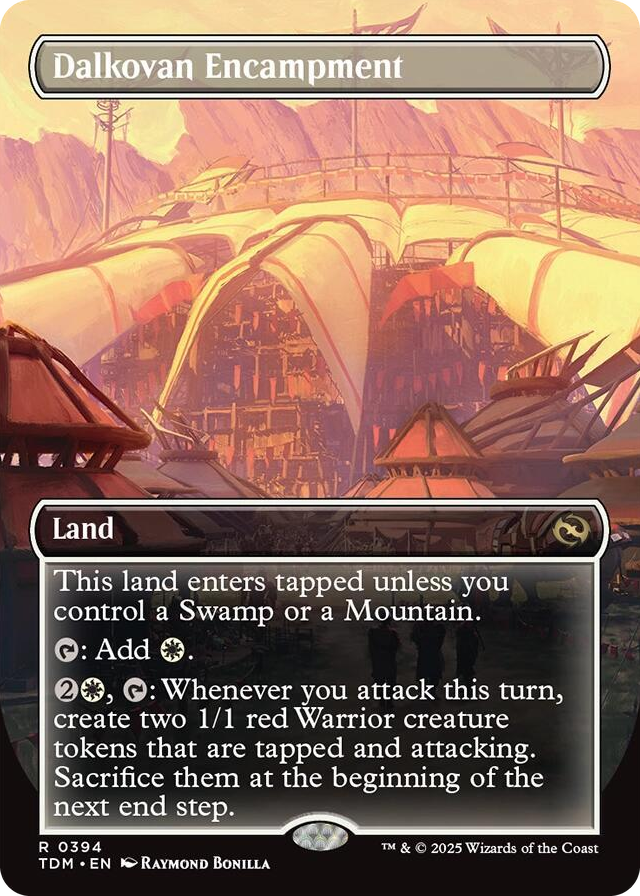 0394 Dalkovan Encampment (Borderless) R Dragonstorm