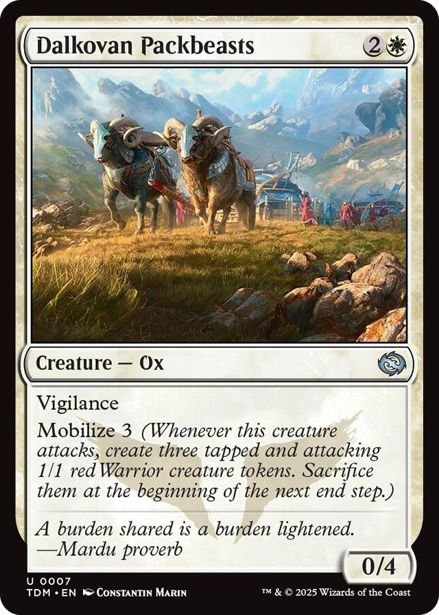 0007 Dalkovan Packbeasts U Dragonstorm