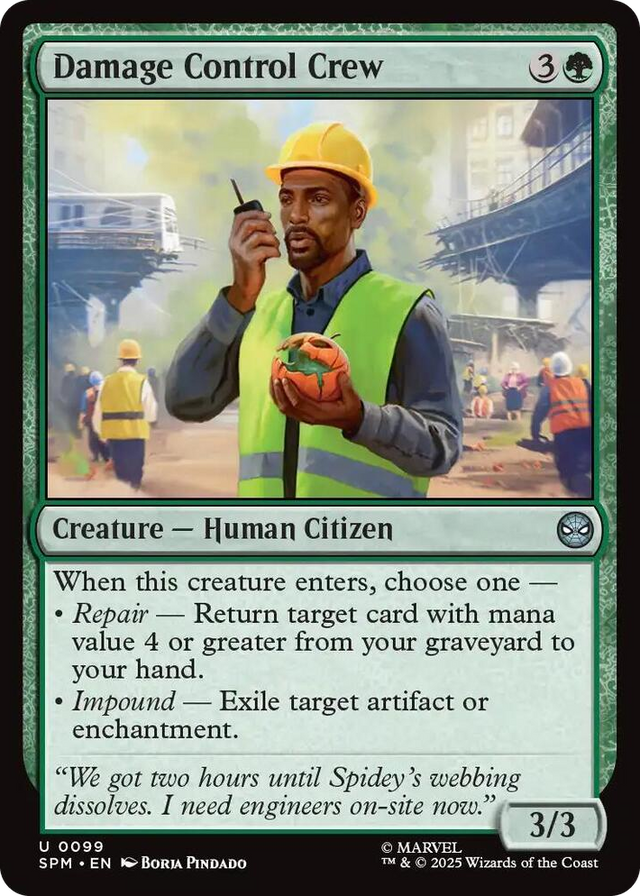 0099 Damage Control Crew U Marvel's Spider-Man