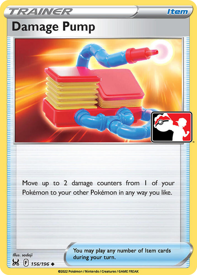 0156 Damage Pump Uncommon Prize Pack Series Cards
