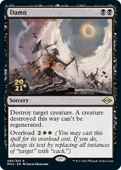 0080 Damn R Prerelease Cards