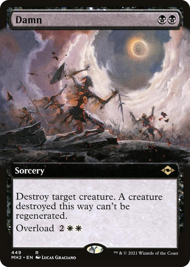 0449 Damn (Extended Art) R Modern Horizons 2