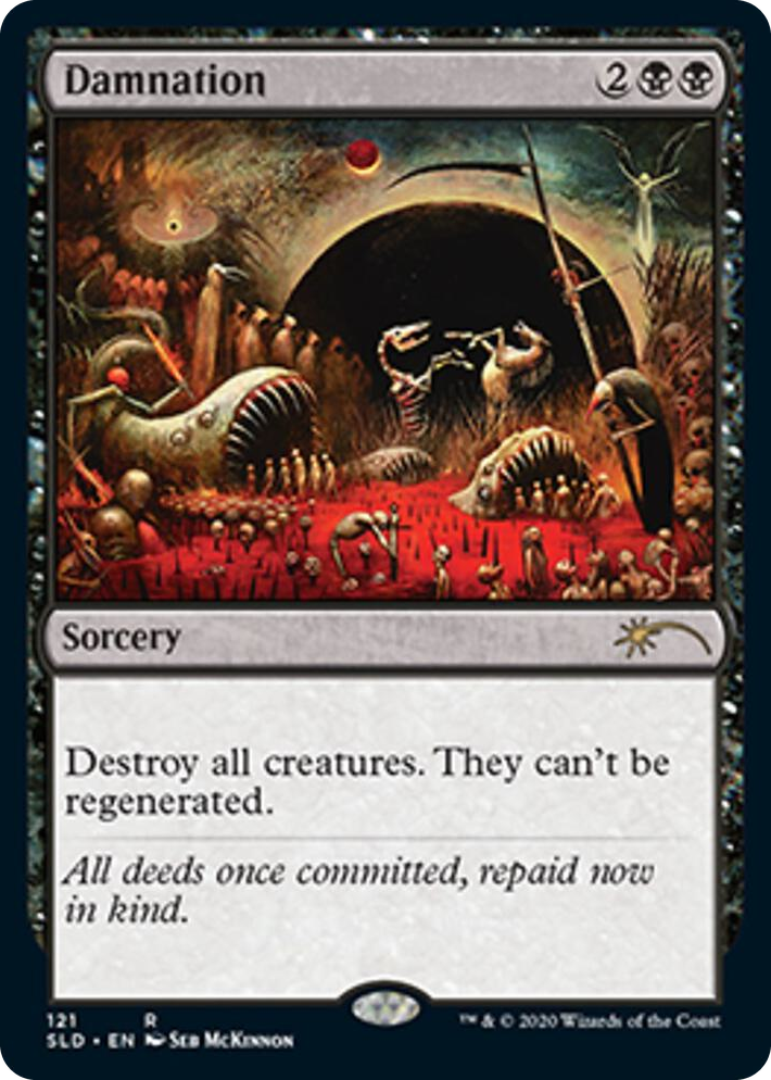 0121 Damnation (121) R Secret Lair Drop Series