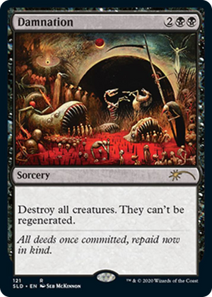0121 Damnation (121) R Secret Lair Drop Series