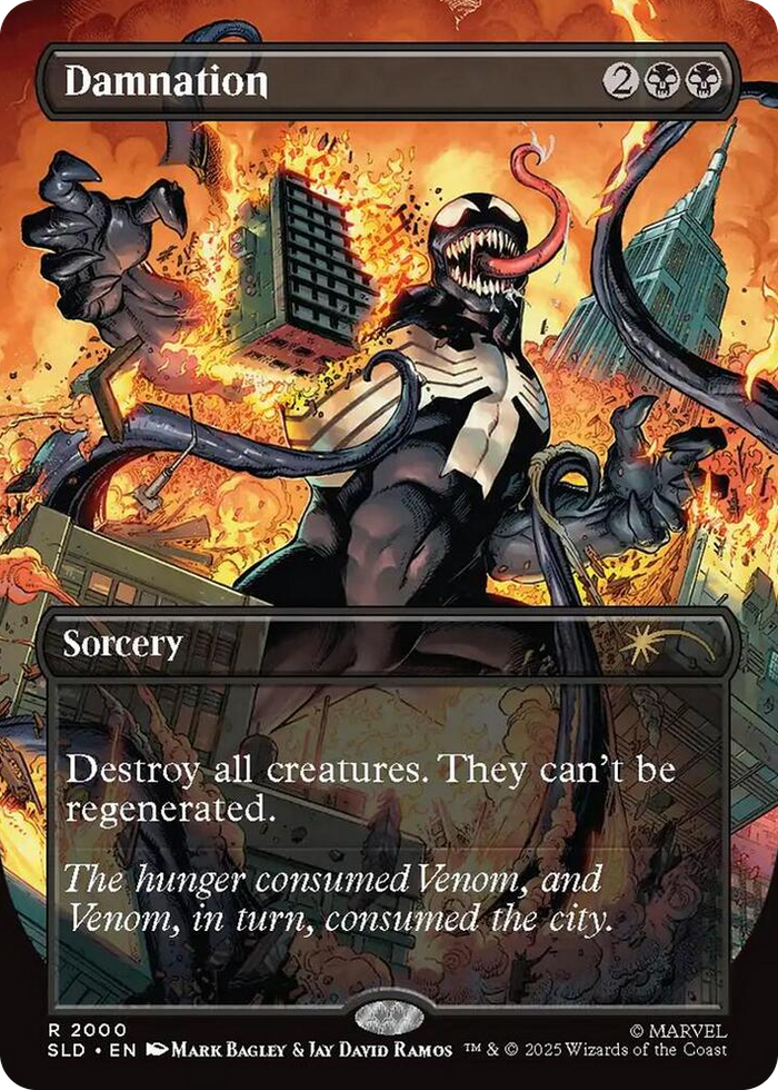 Damnation (2000) #2000 R - Secret Lair Drop Series Pokemon card