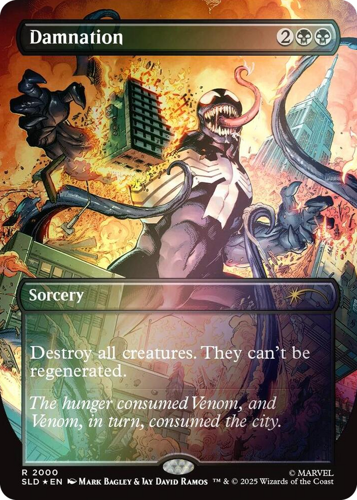 Damnation (2000) (Rainbow Foil) #2000 R - Secret Lair Drop Series Pokemon card