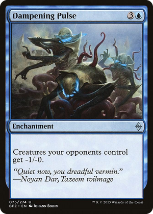 0075 Dampening Pulse U Battle for Zendikar
