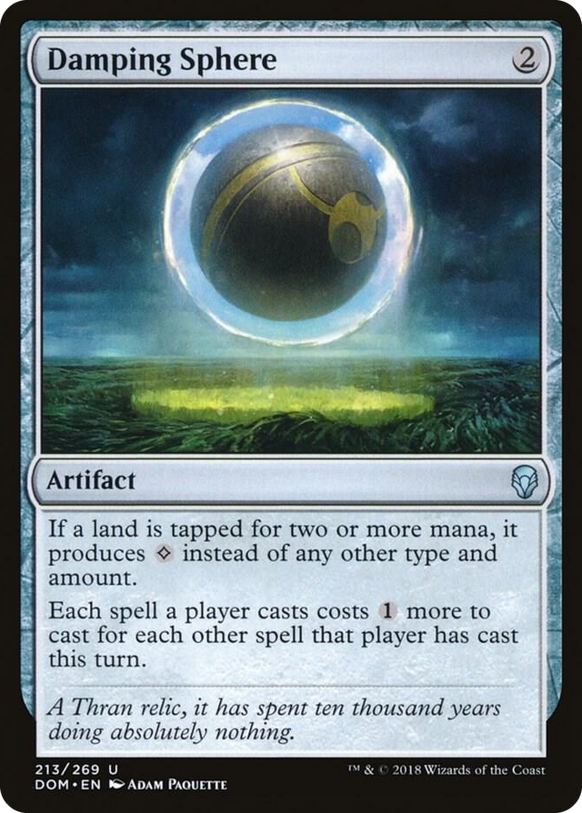 0213 Damping Sphere U Dominaria