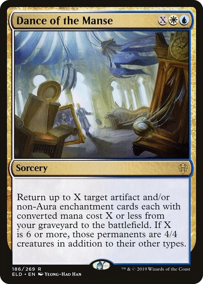 0186 Dance of the Manse R Throne of Eldraine