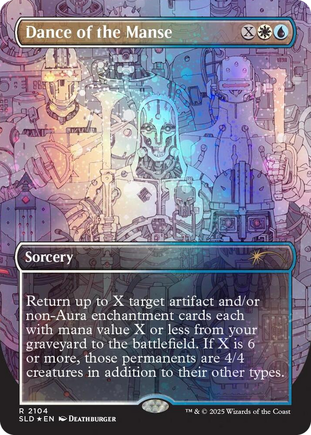 2104 Dance of the Manse (Galaxy Foil) R Secret Lair Drop Series