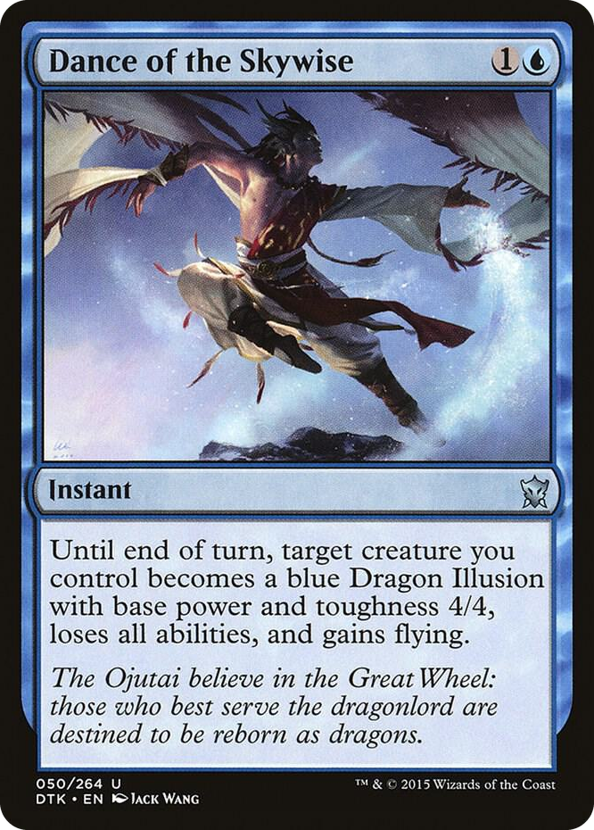 0050 Dance of the Skywise U Dragons of Tarkir