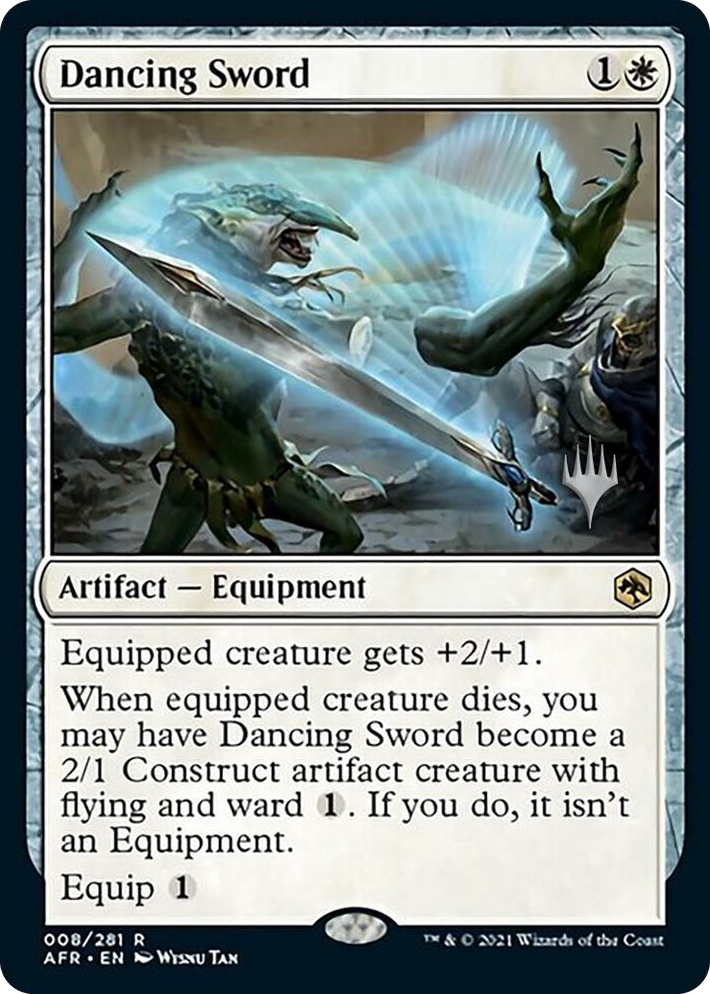0008 Dancing Sword R Promo Pack: Adventures in the Forgotten Realms