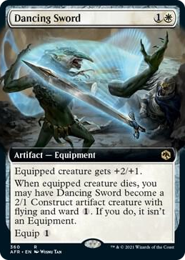 0360 Dancing Sword (Extended Art) R Adventures in the Forgotten Realms